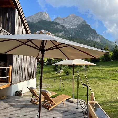 Bed and Breakfast Alpen Charme - Chalet D'Hotes Et Spa Gsteig Exterior foto