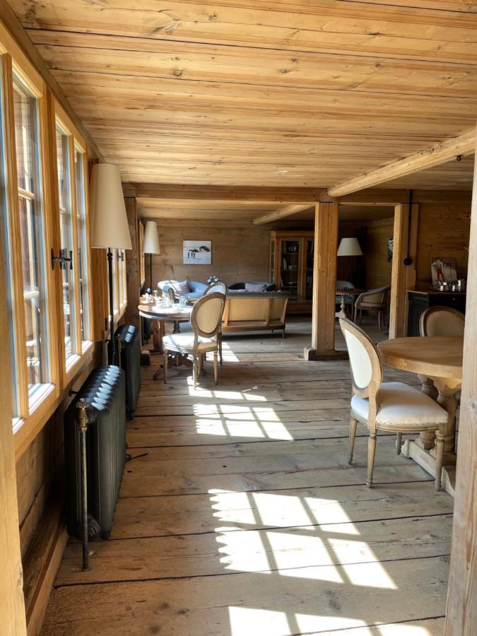 Alpen Charme - Chalet D'Hotes Et Spa Gsteig Exterior foto