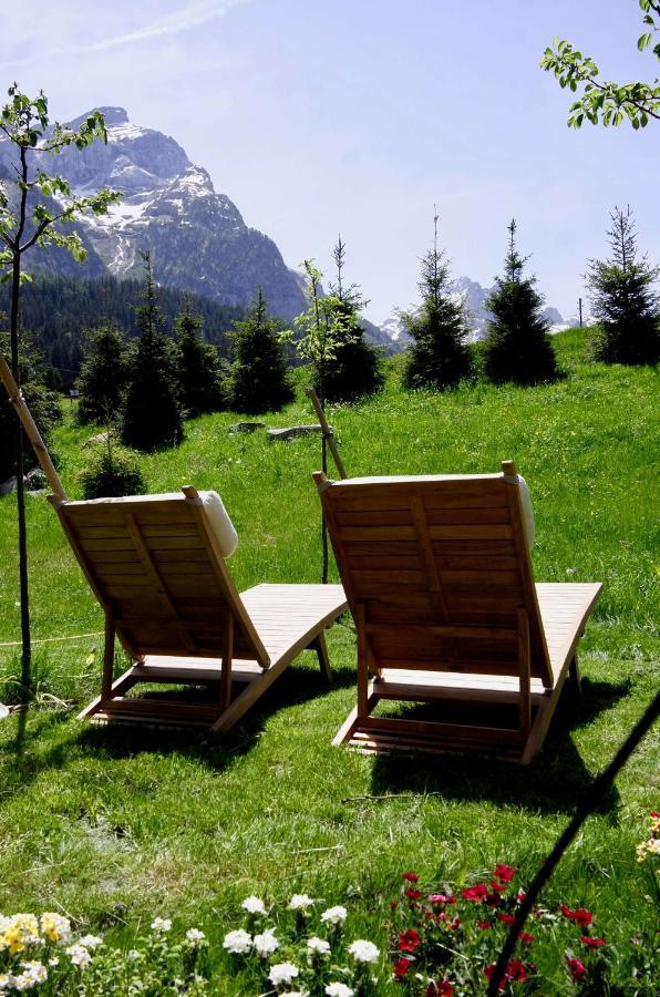 Alpen Charme - Chalet D'Hotes Et Spa Gsteig Exterior foto